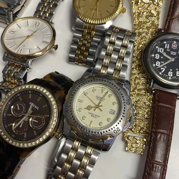 Mens Watches Lot bundle 8 total High End !!!